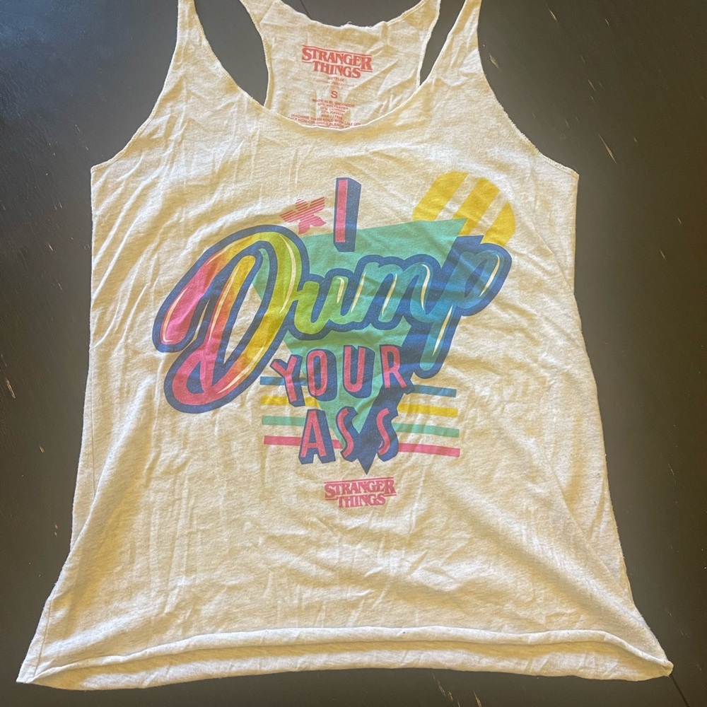 Stranger Things Graphic Tank Top